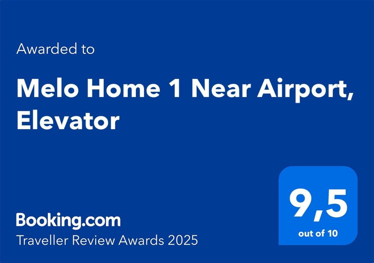 Melo Home 1 Near Airport, Elevator Vecindario  Luaran gambar